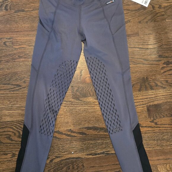 Kerrits Activewear Free Style Knee Patch Pocket Tight CINDER / XS - Picture 2 of 5